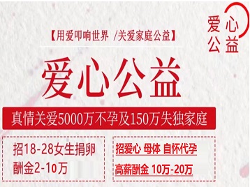 肇东捐卵助孕生子 爱心志愿者招募